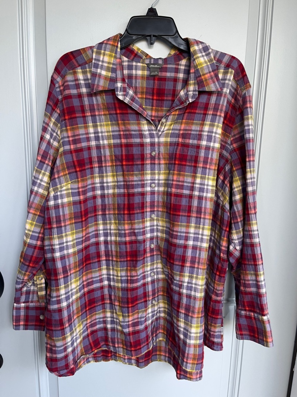 Eddie Bauer plaid Shirt 2x